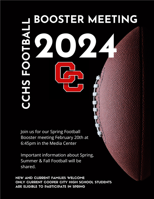 Football Booster Flyer